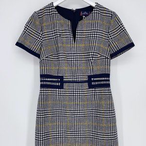 Boden Heritage British Tweed 100% Wool Dress Sz 8R